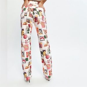 BNWT reformation comic book pants